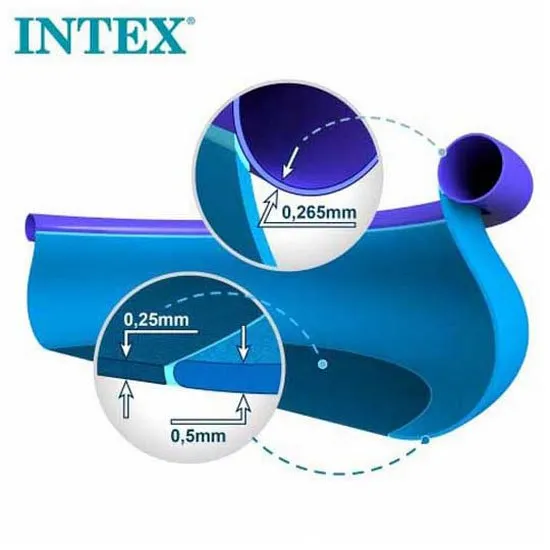 Intex Enkel Uppsättning Med Filterpatronpump Pool 305x61 Cm unisex, Blue, 305 x 61cm