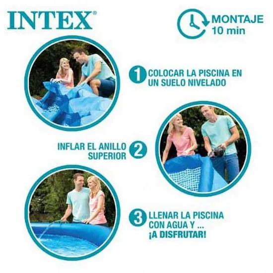 Intex Enkel Uppsättning Med Filterpatronpump Pool 305x61 Cm unisex, Blue, 305 x 61cm