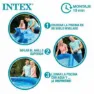 Intex Enkel Uppsättning Med Filterpatronpump Pool 305x61 Cm unisex, Blue, 305 x 61cm