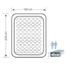 Intex Extra Mjuk Luftmadrass I Queen Size, Beige, One Size