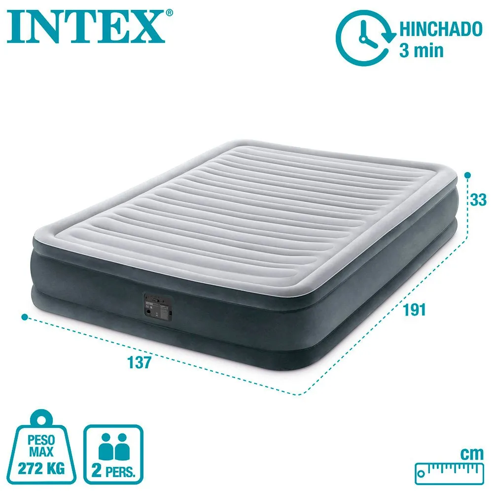 Intex Full Comfort Plush Mid Rise Luftmadrass