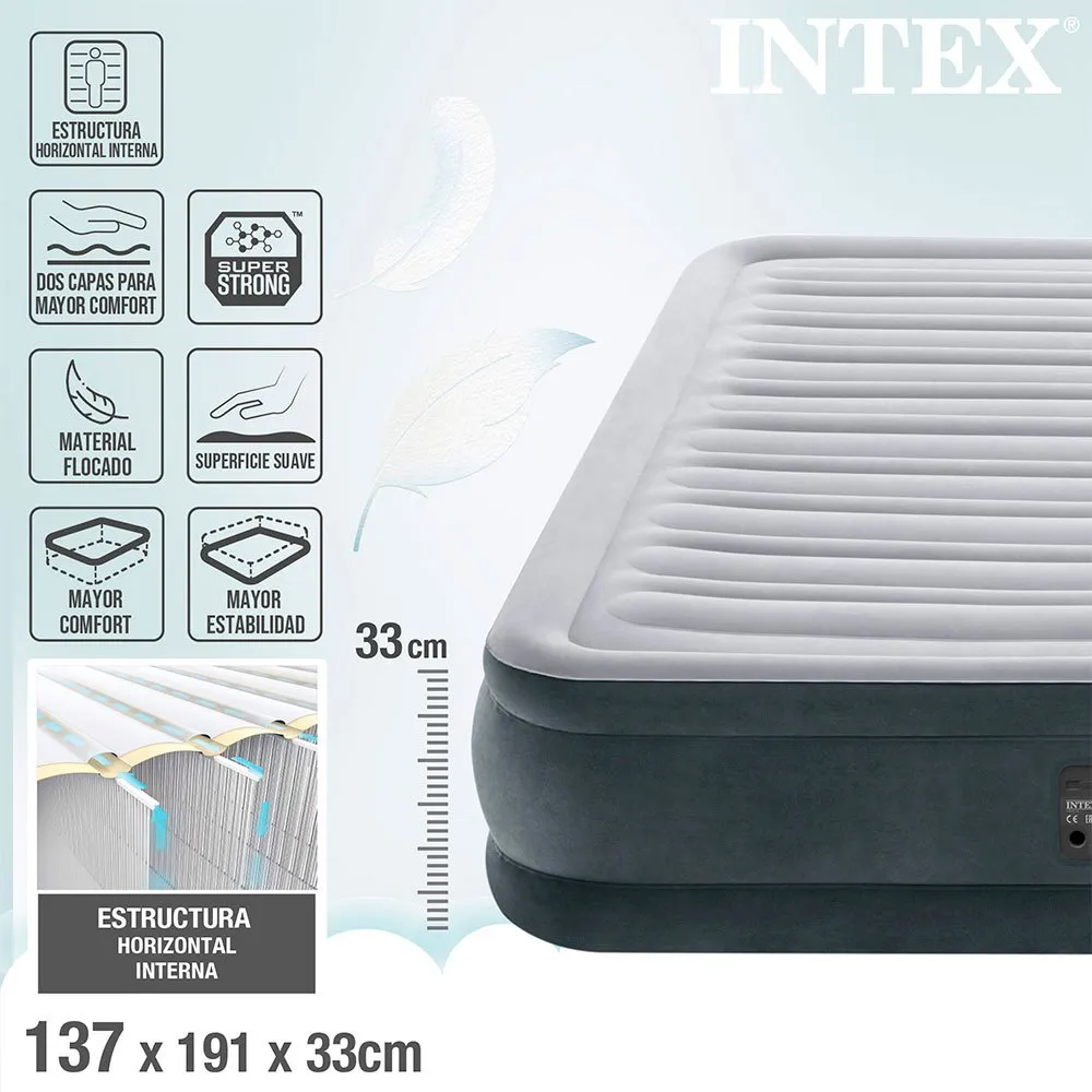 Intex Full Comfort Plush Mid Rise Luftmadrass
