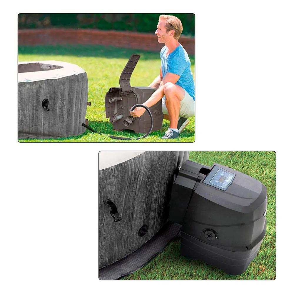 Intex Greywood Deluxe Purespa Pool unisex
