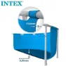 Intex Greywood Prism Premium Ø 549x122 Cm Stål Rund Ovanmarkspool unisex, Grey / blue, 24311L