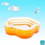 Intex Inflable Pool unisex, Clear, 466L
