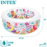 Intex Inflatable Aquarium Pool unisex, Clear / multicolor, 153 x 56cm