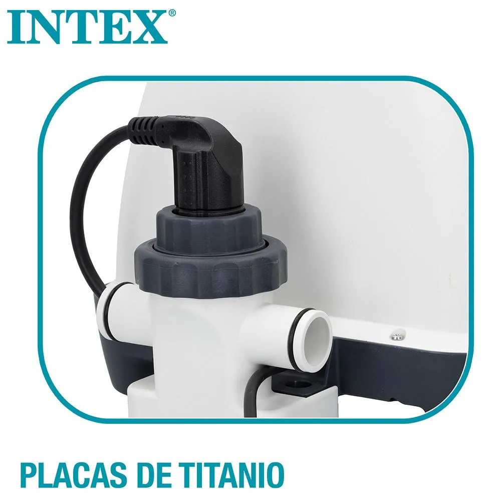 Intex Krystal Clear Saltklorinator För Pooler Upp Till 8.3 M³ unisex, Grey, One Size