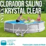 Intex Krystal Clear Saltklorinator För Pooler Upp Till 8.3 M³ unisex, Grey, One Size