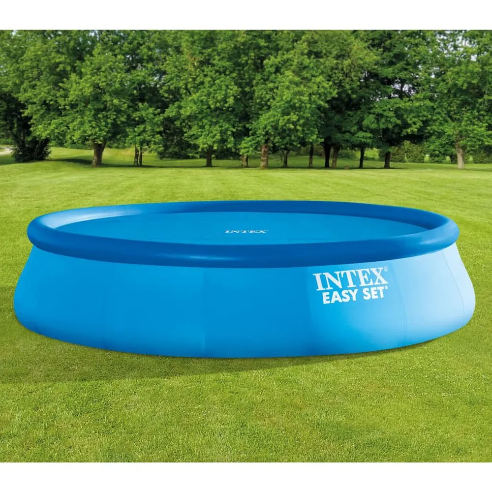 Intex Lättmonterat Solskydd/metallram För Pooler 457 Cm unisex, Blue, One Size