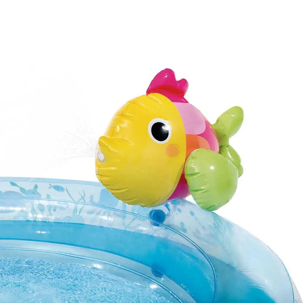 Intex Låg Uppblåsbar Pool 206l, Multicolor, One Size