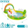 Intex Lekstuga Med Rutschkana Och Pool unisex, Multicolour, 290 x 180 x 104cm