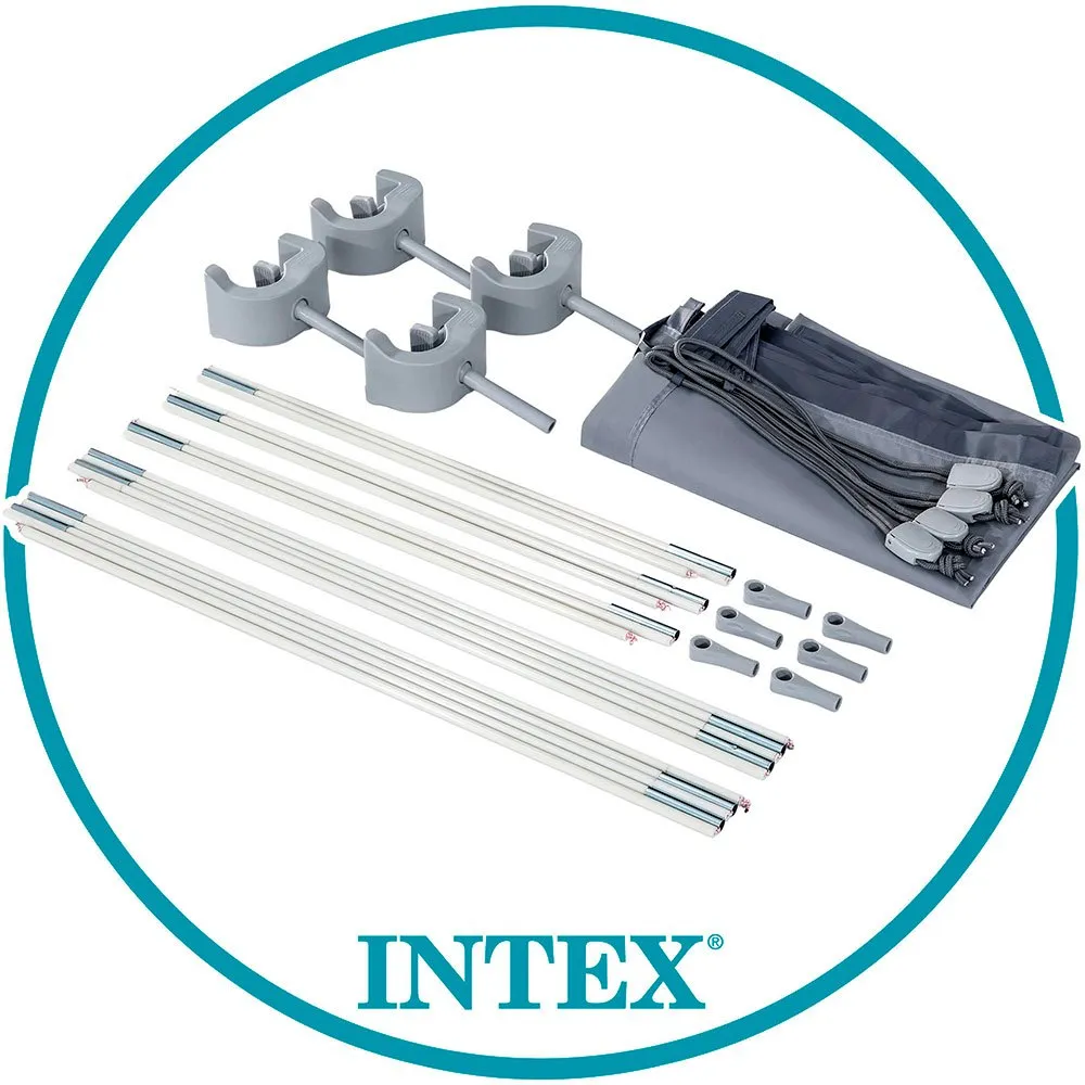 Intex Markis Med Uv50-skydd För Metallrampooler unisex, White, One Size