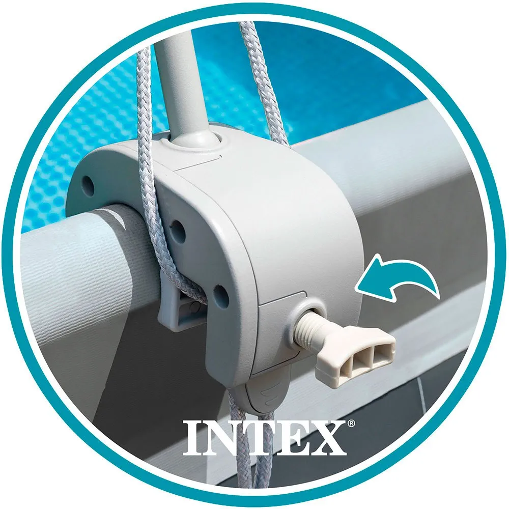 Intex Markis Med Uv50-skydd För Metallrampooler unisex, White, One Size