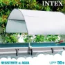 Intex Markis Med Uv50-skydd För Metallrampooler unisex, White, One Size