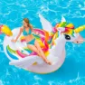 Intex Mega Enhörning Flyta unisex, White, 163 x 251 x 145cm