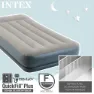 Intex Midrise Dura-beam Standard Pillow Rest Luftmadrass, Grey, 99 x 191 x 30cm