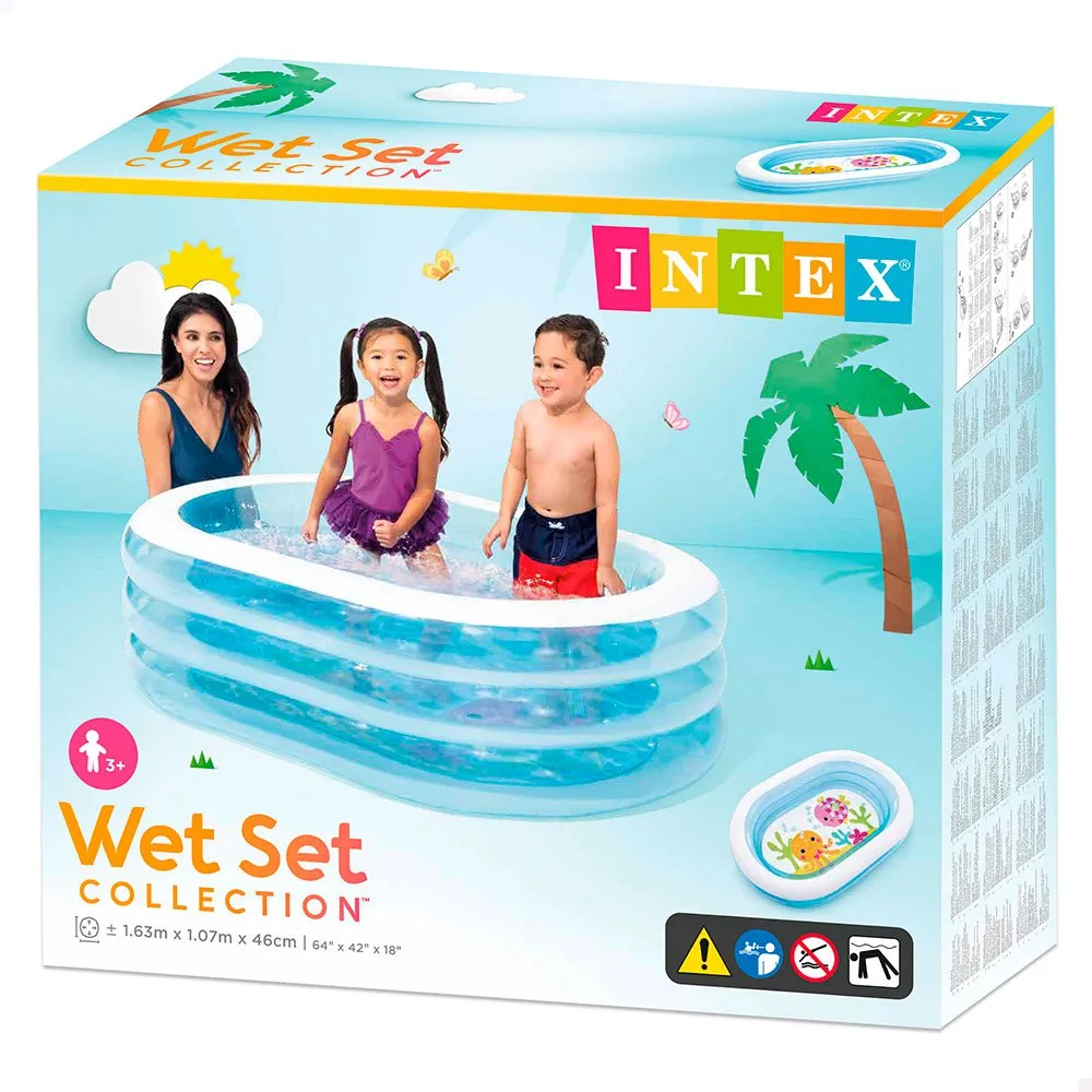 Intex My Sea Friends Pool unisex, Blue / white, 230L Intex My Sea Friends Pool unisex, Blue / white, 230L