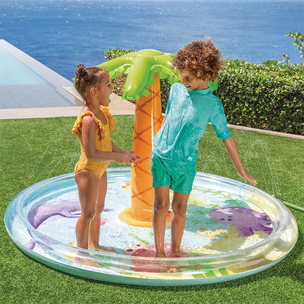 Intex Palm Ø 173x104 Cm Vattenlekcenter unisex, Multicolour, 166L Intex Palm Ø 173x104 Cm Vattenlekcenter unisex, Multicolour, 166L