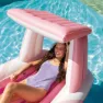 Intex Pink Paradise 244x119x97 Cm Luftmadrass För Pool unisex, Pink / white, One Size