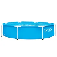 Intex Pool Med Metallram 244x51 Cm unisex Intex Pool Med Metallram 244x51 Cm unisex