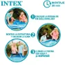 Intex Pool Med Metallram För Stranden 305x76 Cm unisex, Blue, 305 x 76cm