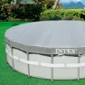 Intex Pooldäck unisex, Grey, 488cm