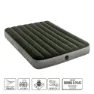 Intex Prestige Downy Dubbelsäng Med Pump Och Fiber-tech-madrass, Green / grey, 137 x 191 x 25cm