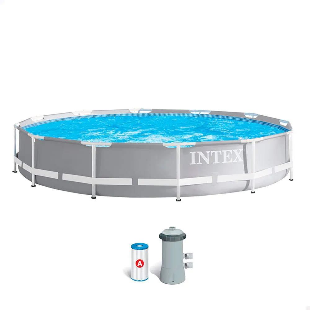Intex Prisma Frame Range Round Above Ground With Filter Pool unisex