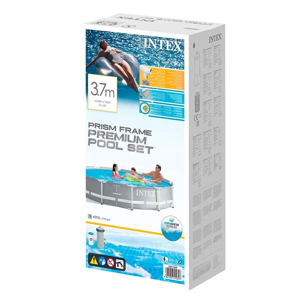 Intex Prisma Frame Range Round Above Ground With Filter Pool unisex