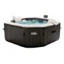 Intex Purespa Bubbelbad Med Deluxe-massagejets unisex, Black / white, 795L