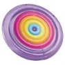 Intex Rainbow Fiesta Beach Ø201cm Luftmadrass För Pool unisex, Multicolor, Ø201cm