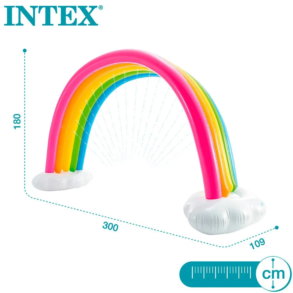Intex Regnbåge Med Sprinkler 300x109x180 Cm unisex, Multicolour, 300 x 109 x 180cm Intex Regnbåge Med Sprinkler 300x109x180 Cm unisex, Multicolour, 300 x 109 x 180cm