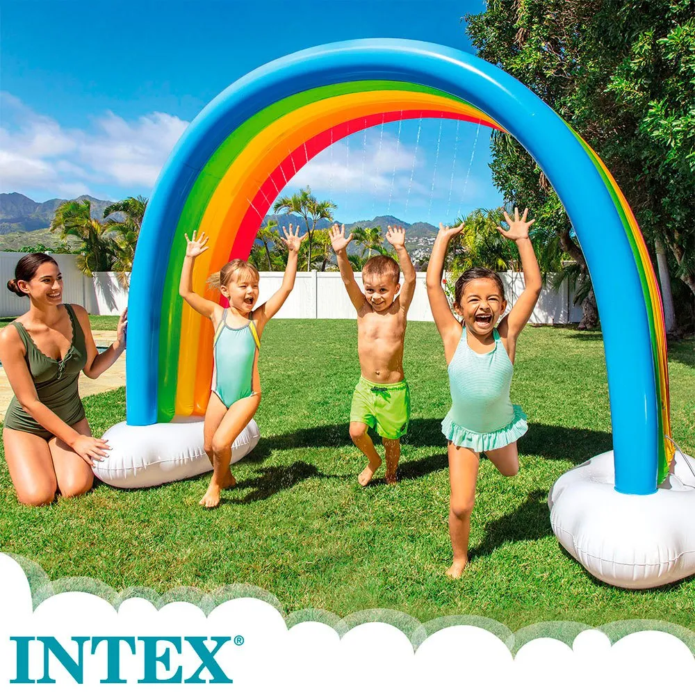Intex Regnbåge Med Sprinkler 300x109x180 Cm unisex, Multicolour, 300 x 109 x 180cm Intex Regnbåge Med Sprinkler 300x109x180 Cm unisex, Multicolour, 300 x 109 x 180cm