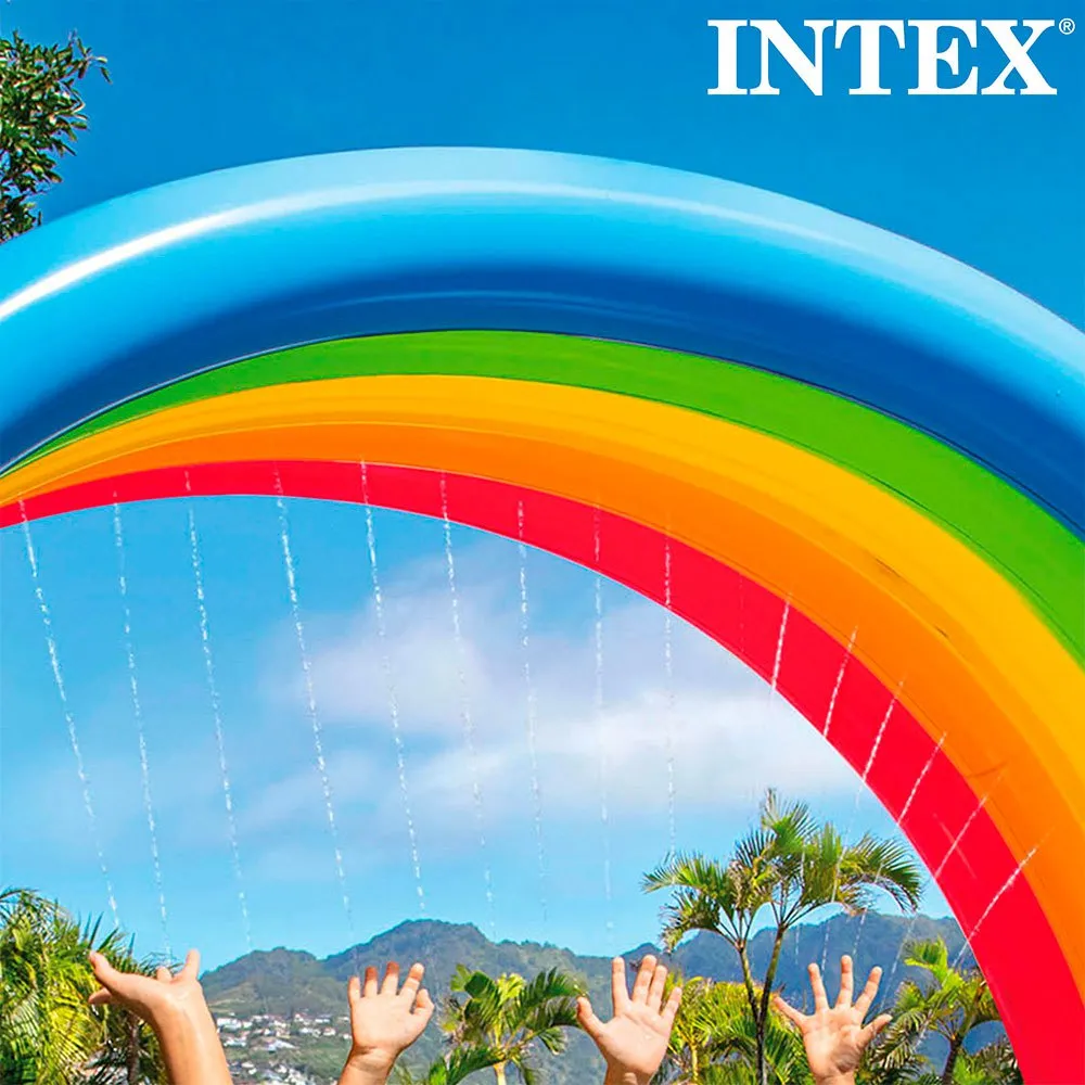 Intex Regnbåge Med Sprinkler 300x109x180 Cm unisex, Multicolour, 300 x 109 x 180cm Intex Regnbåge Med Sprinkler 300x109x180 Cm unisex, Multicolour, 300 x 109 x 180cm