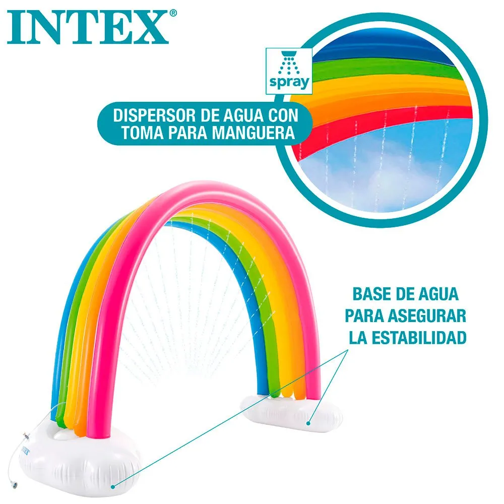 Intex Regnbåge Med Sprinkler 300x109x180 Cm unisex, Multicolour, 300 x 109 x 180cm Intex Regnbåge Med Sprinkler 300x109x180 Cm unisex, Multicolour, 300 x 109 x 180cm