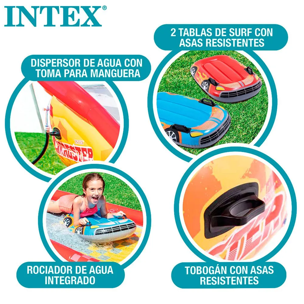 Intex Rolig Rutschkana 561x119x79 Cm unisex, Multicolour, 561 x 119 x 79cm Intex Rolig Rutschkana 561x119x79 Cm unisex, Multicolour, 561 x 119 x 79cm