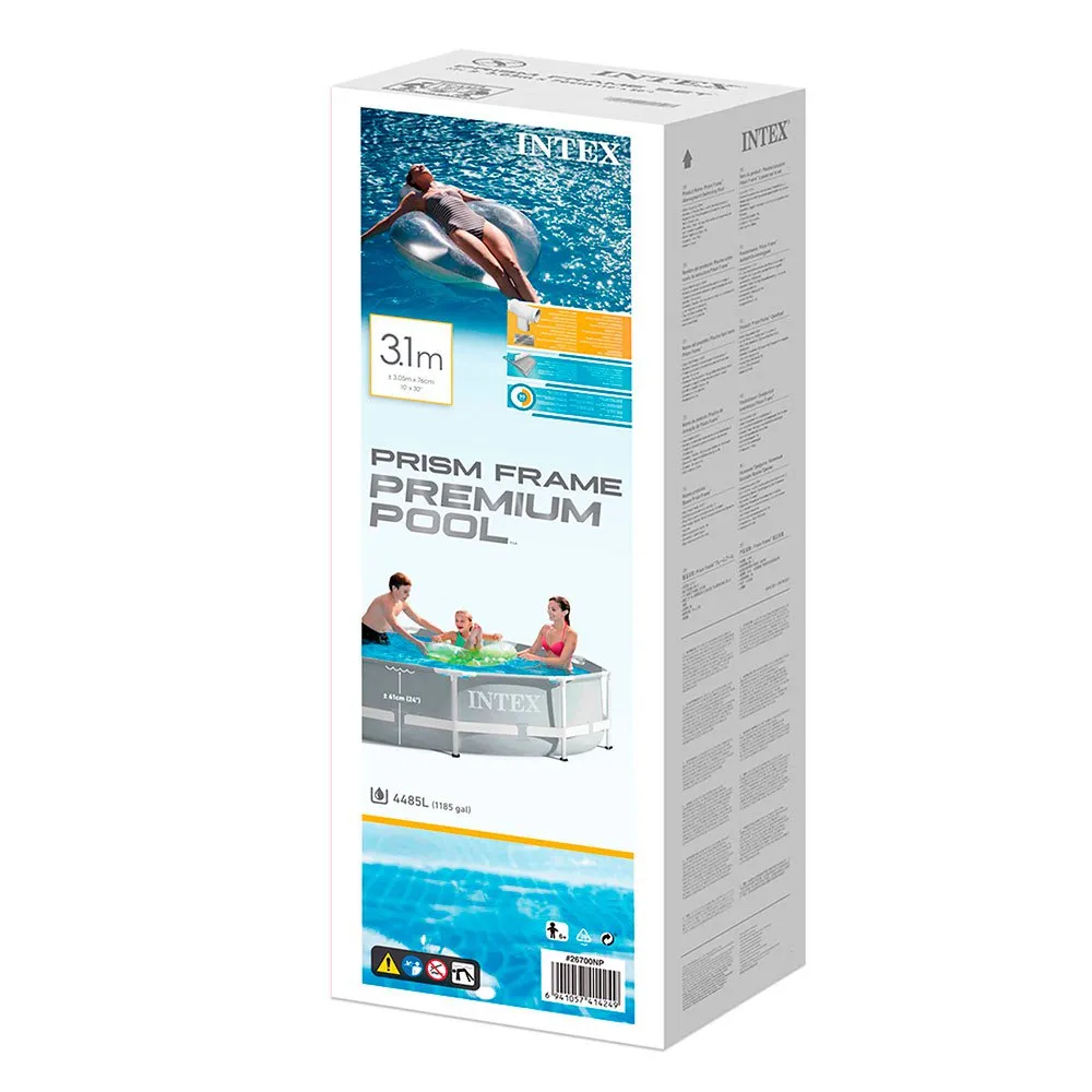 Intex Round Above Ground Prisma Frame Range Pool unisex, 305 x 76cm