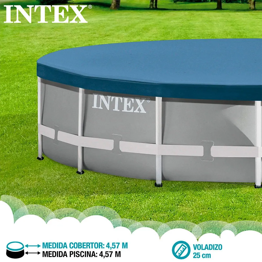 Intex Round Pooldäck unisex, Blue, 457cm