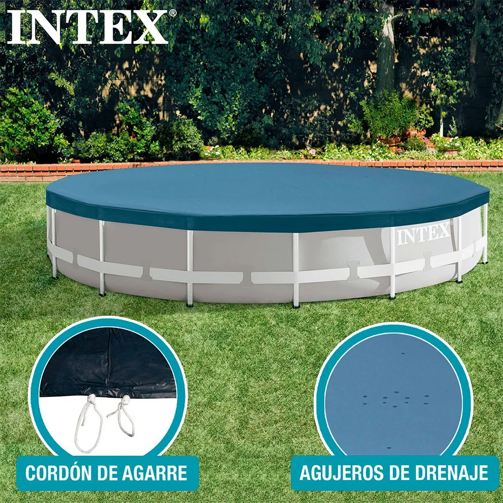 Intex Round Pooldäck unisex, Blue, 457cm