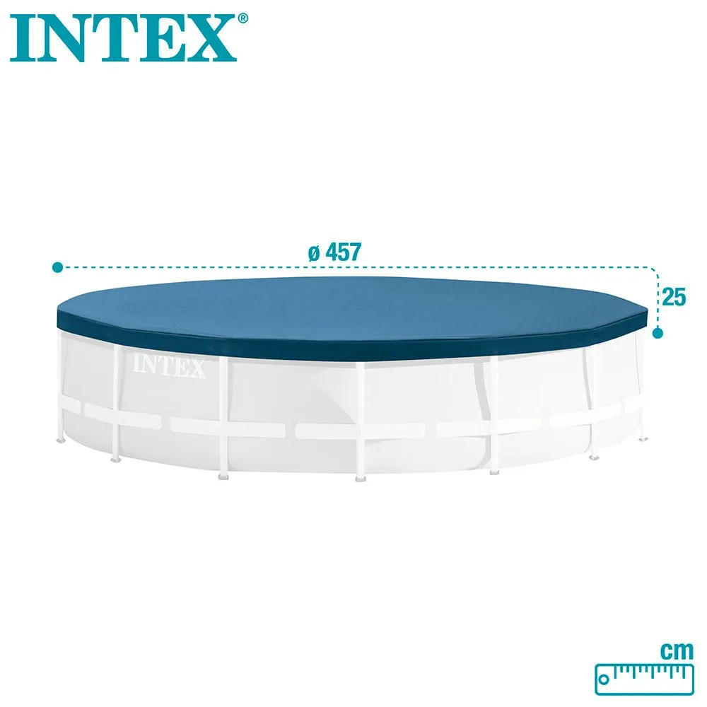 Intex Round Pooldäck unisex, Blue, 457cm