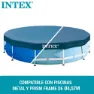 Intex Round Pooldäck unisex, Blue, 457cm