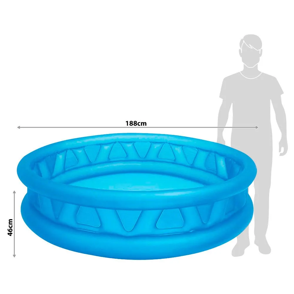 Intex Rund Pool unisex, Blue, 666L