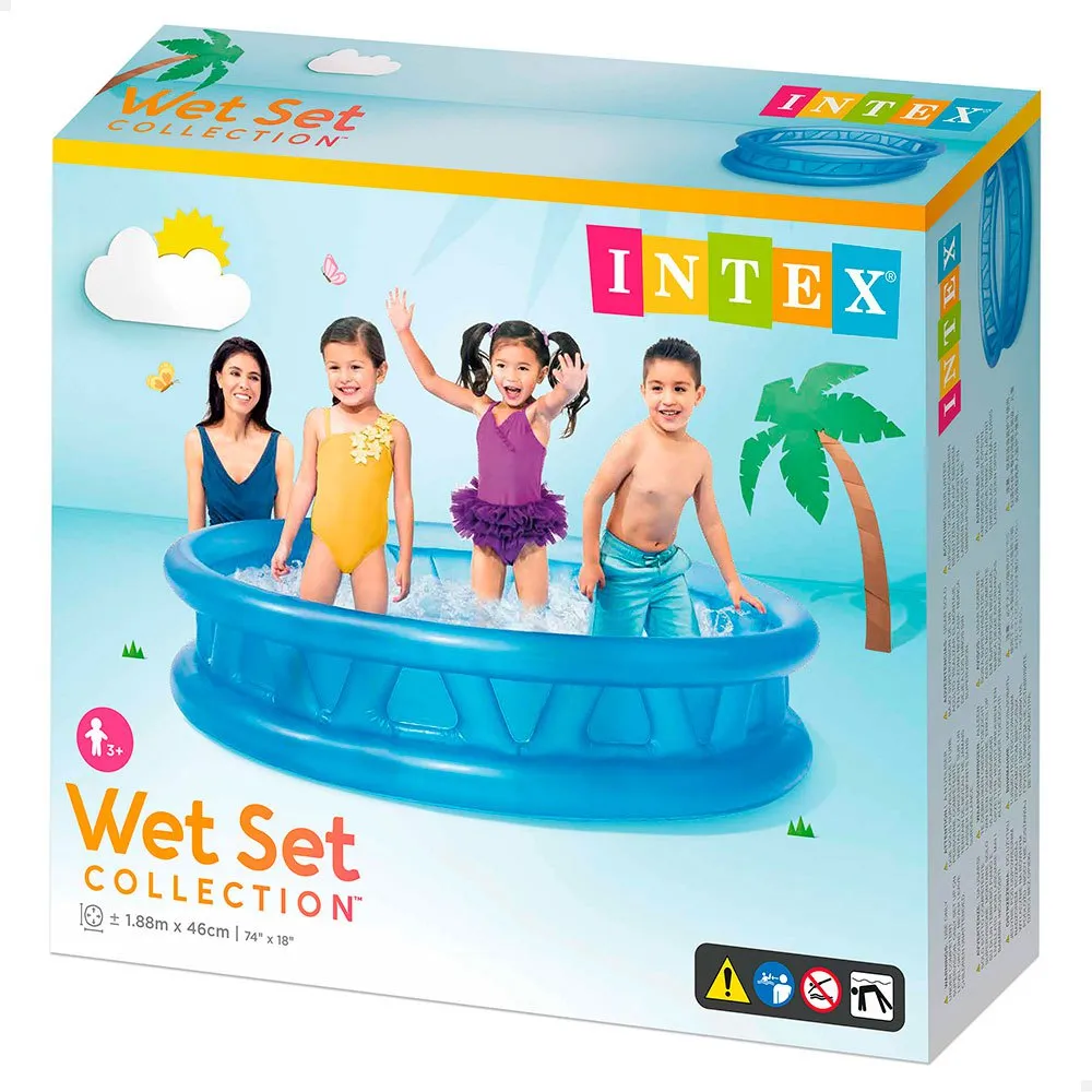 Intex Rund Pool unisex, Blue, 666L