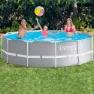 Intex Rund Prismatisk Ovanmarkspool Med Filterpump unisex, 366 x 99cm