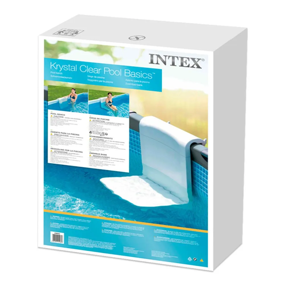 Intex Simbassängstol För Hopfällbara Pooler unisex, White, One Size Intex Simbassängstol För Hopfällbara Pooler unisex, White, One Size