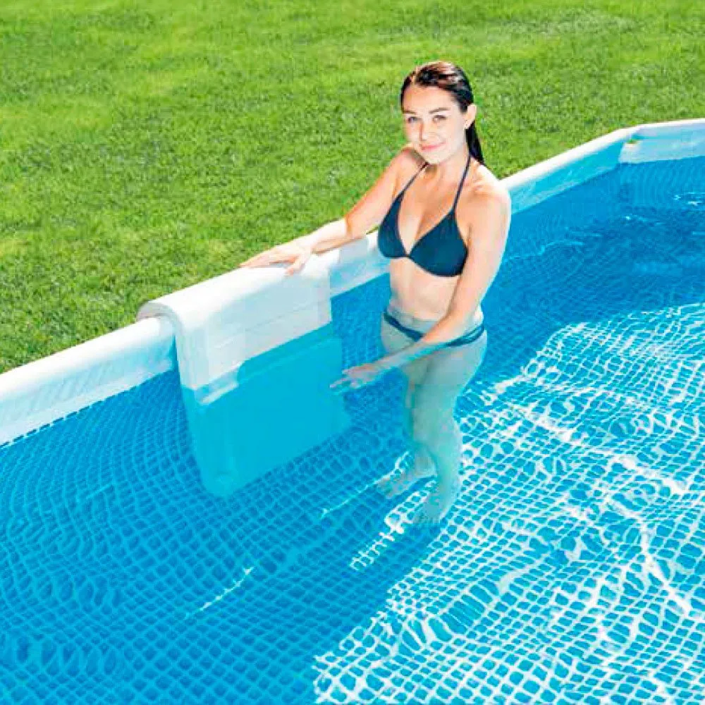 Intex Simbassängstol För Hopfällbara Pooler unisex, White, One Size Intex Simbassängstol För Hopfällbara Pooler unisex, White, One Size