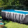 Intex Solaröverdragsrulle För Rektangulära Pooler unisex, Black, 274-488cm