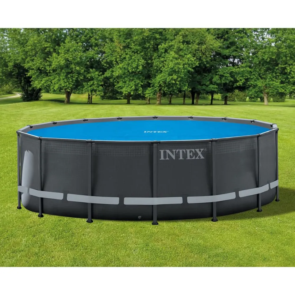Intex Solfångareöverdrag För Polietilenpool 470 Cm unisex, Black, One Size