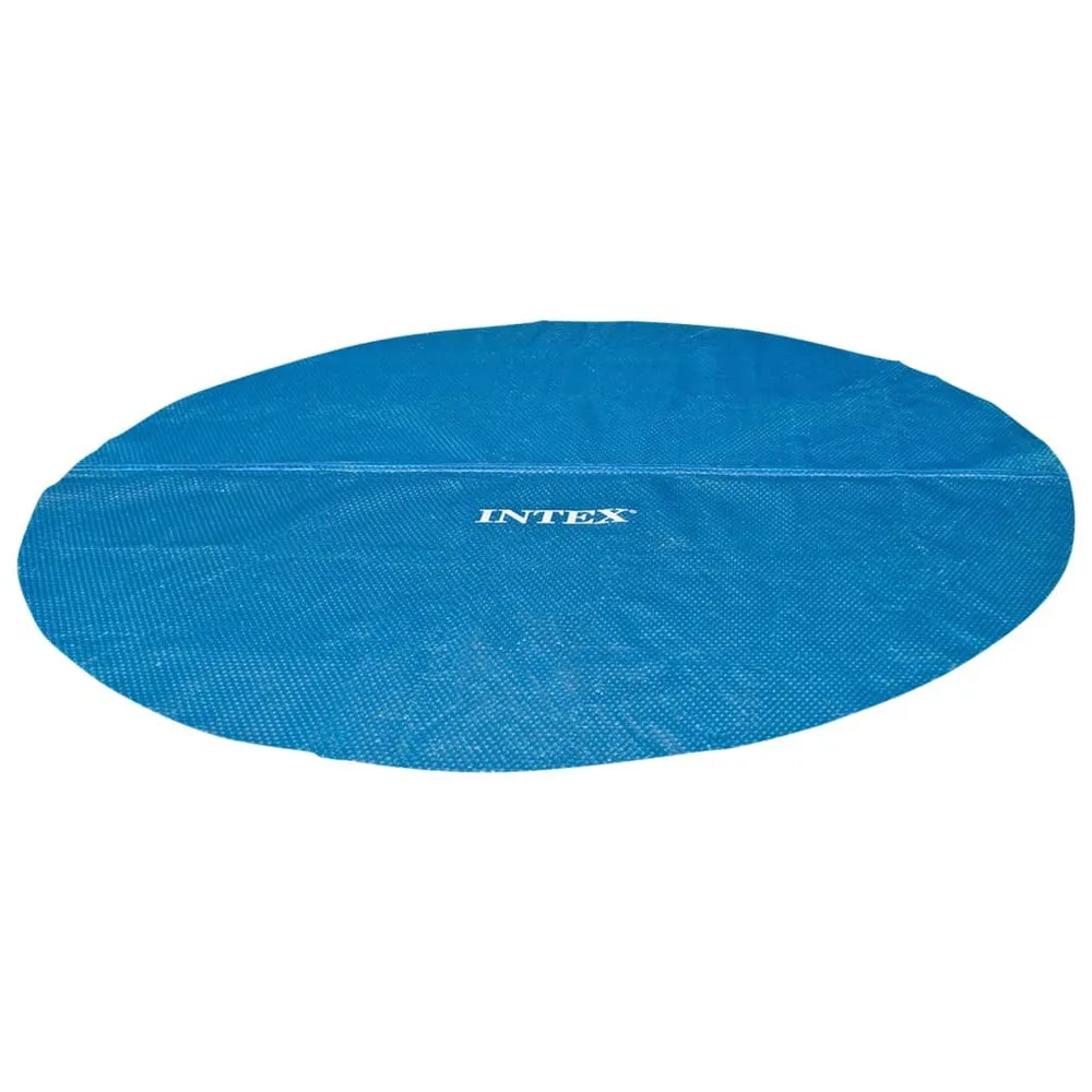 Intex Solfångaröverdrag För Pool I Polyeten 348 Cm unisex, Blue, One Size