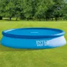 Intex Solfångaröverdrag För Pool I Polyeten 348 Cm unisex, Blue, One Size